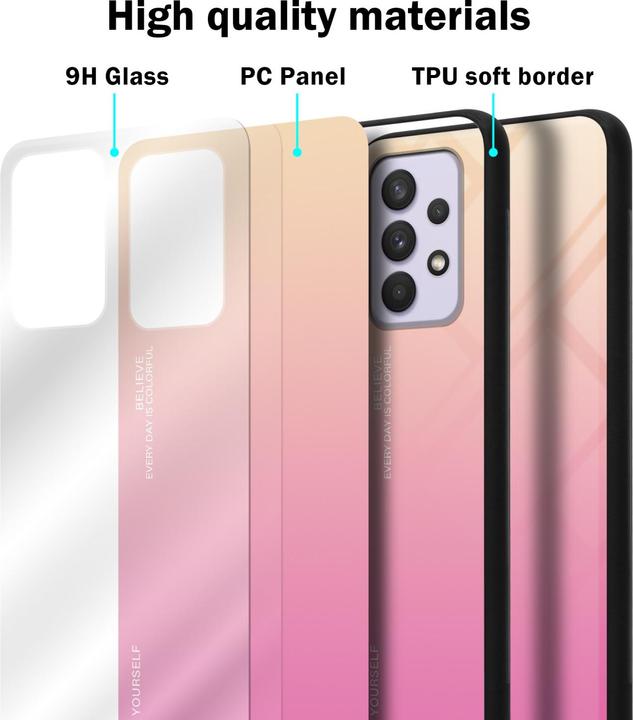 Immagine prodotto Cadorabo Manicotto per vetro in TPU a 2 colori (Samsung Galaxy A33 5G)