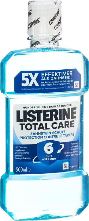 Image du produit Listerine Total Care (500 ml, Bains de bouche)