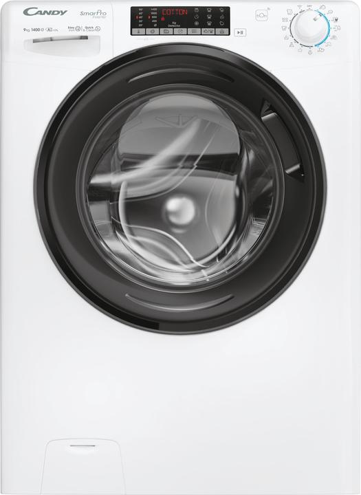 Candy Smart Pro Inverter CSO 496TWMB6/1-S Frontlader-Waschmaschine 9 kg 1400 U/min Weiss (9 kg, Links)