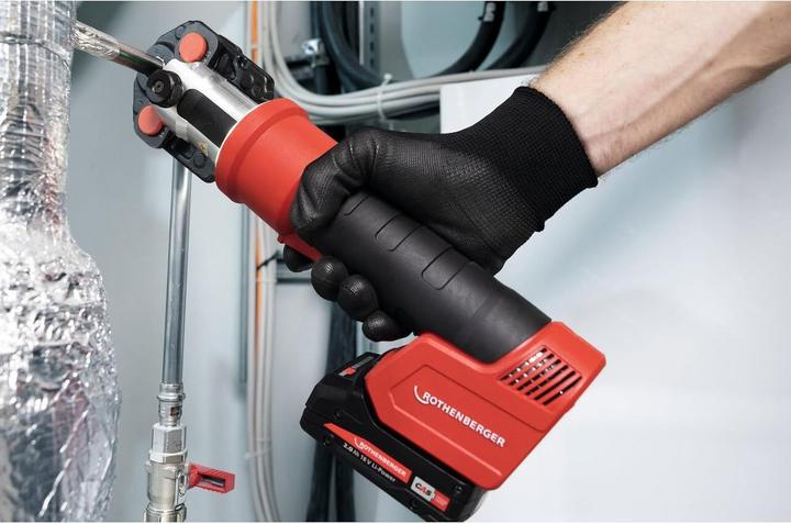 Actual product image Rothenberger ROMAX NANO Basic Set, 2Ah, CAS (Tube press)