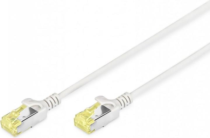 Actual product image Digitus CAT 6A U/UTP slim patch cord (U/UTP, CAT6a, 1 m)