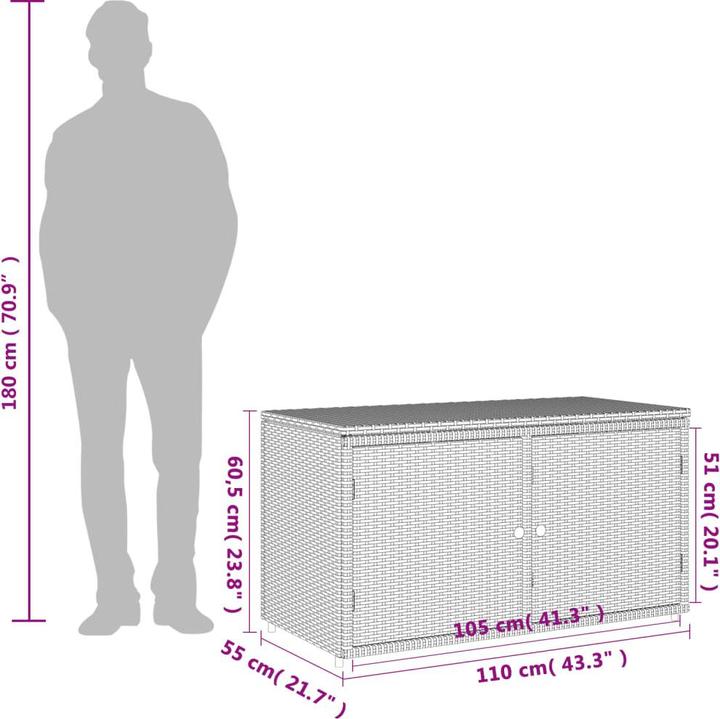 Image du produit vidaXL Gartenschrank