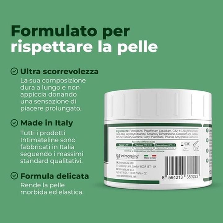 Actual product image Intimateline Lubranal Lubrifist Anal Cream Lubricant Oil Base 150 ml (150 ml)