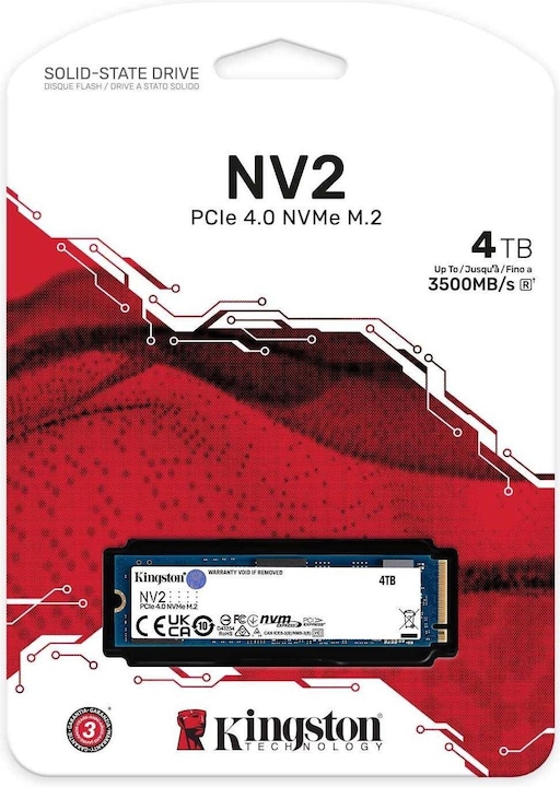 Productafbeelding Kingston NV2 (4000 GB, M.2 2280)