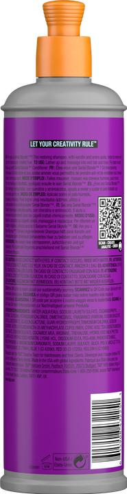 Actual product image Tigi Bra serial Blonde Shampoo 400ml Bed Head (Liquid shampoo, 400 ml)