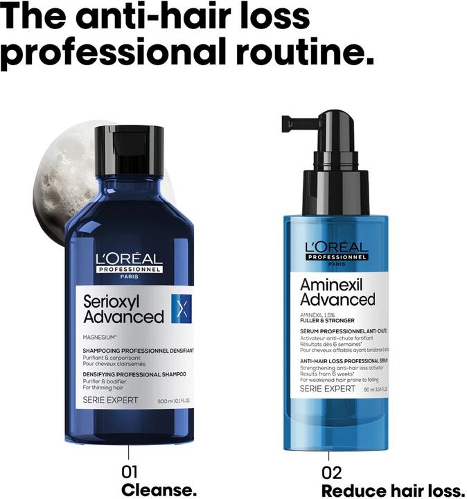 Productafbeelding L'Oréal Professionnel Aminexil - Gevorderd (90 ml)