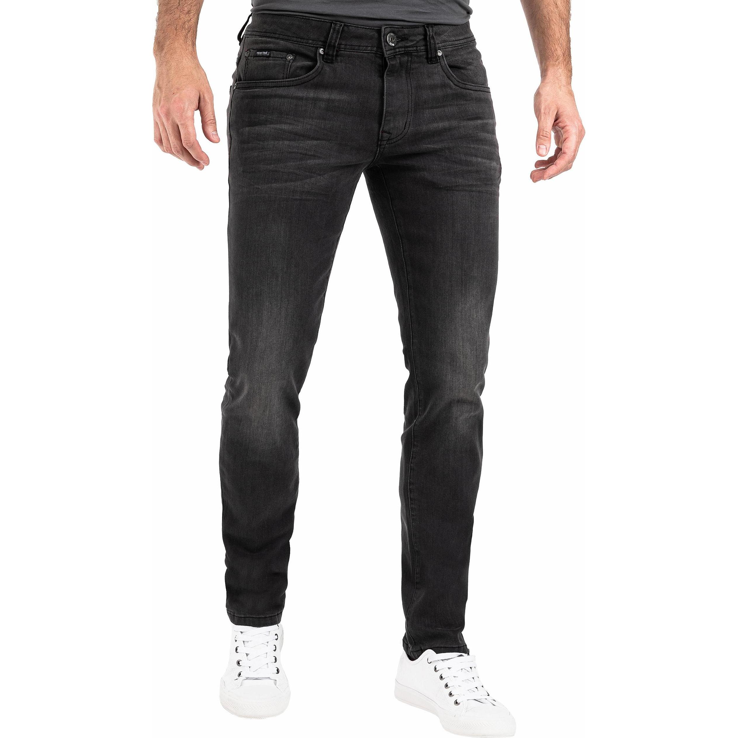 Peak Time, Herren, Jeans, Mailand, Grau, (W38/L34)