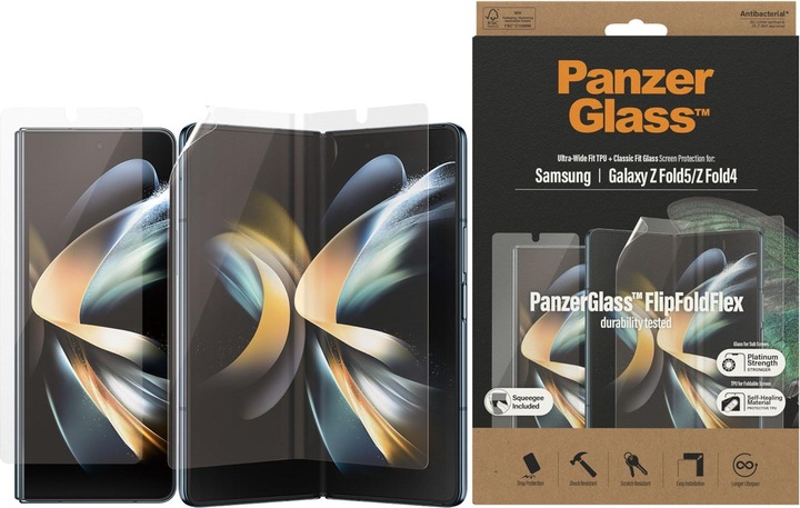 Produktbild PanzerGlass Ultra Wide Fit (1 Stück, Samsung Galaxy Z Fold4)