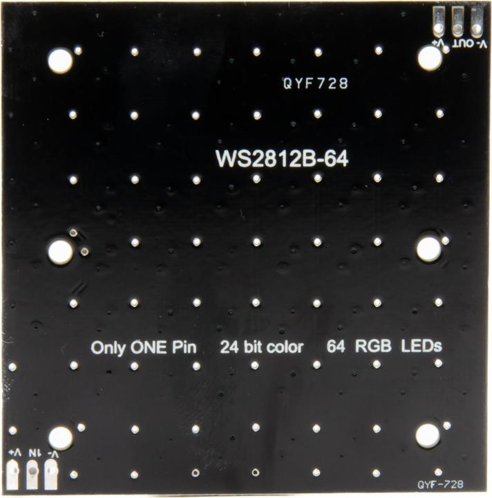 Produktbild Purecrea NeoPixel NeoMatrix 8x8 - 64 WS2812 RGB LED