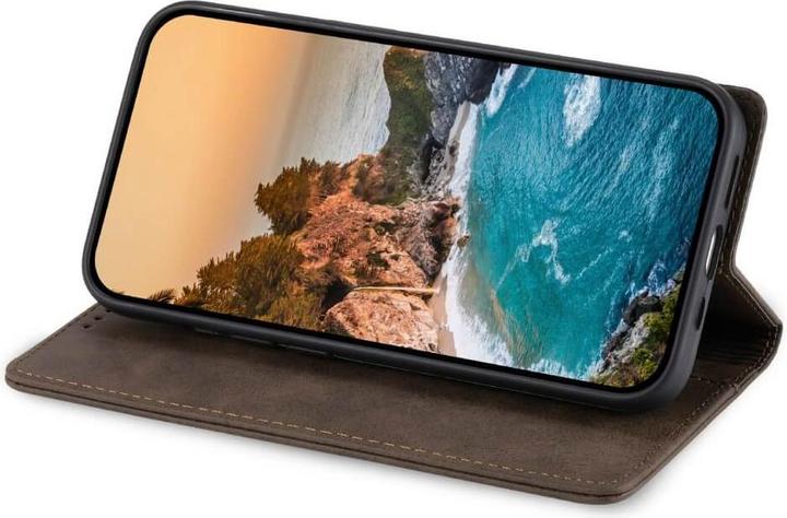 Produktbild Cover-Discount Hülle mit RFID Blocker braun (Samsung Galaxy S24)