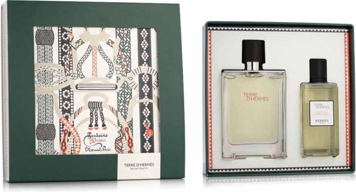 Actual product image Hermès Terre D' EDT 100ml and SG 80ml for Men (Eau de toilette, 100 ml)