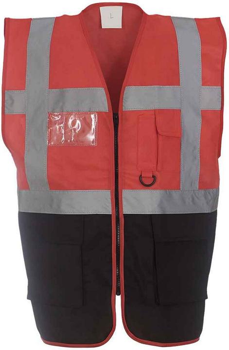 Actual product image Yoko Unisex Adult Executive Hi-Vis Waistcoat (XL)