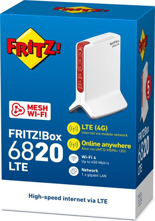 Produktbild AVM FRITZ!Box 6820 LTE v4 Edition Internatio