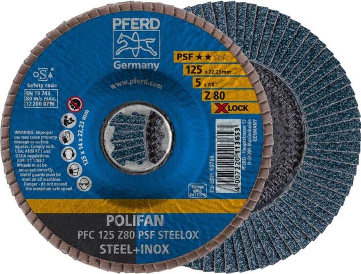 Produktbild Pferd X-LOCK Fächerschleifscheibe Universal-Linie PSF (80)