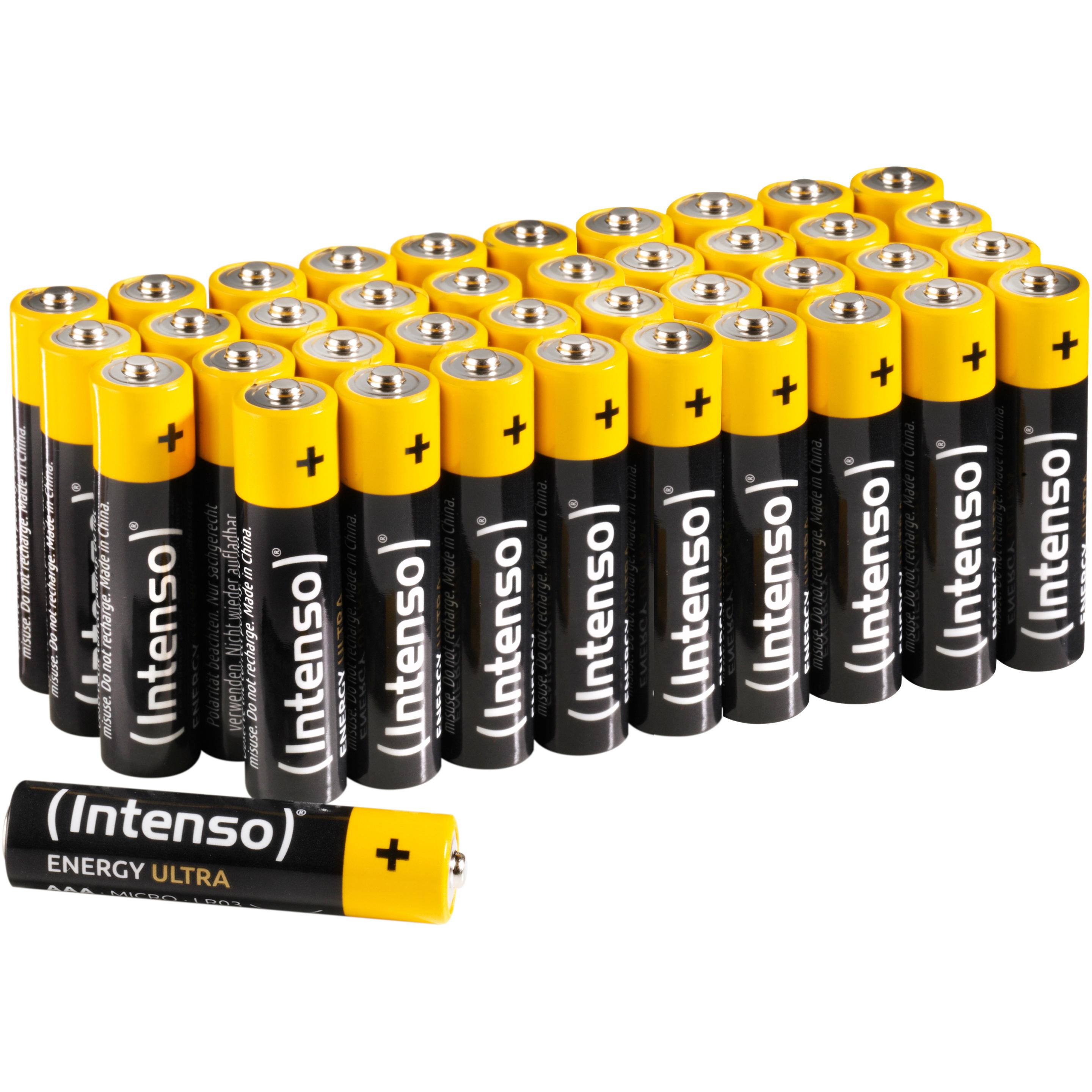 Thumbnail - Intenso Energy Ultra (40 Stk., AAA, 1250 mAh), Batterien + Akkus