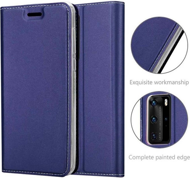 Actual product image Cadorabo Book Classy Style Cover (Huawei P40 Pro+)