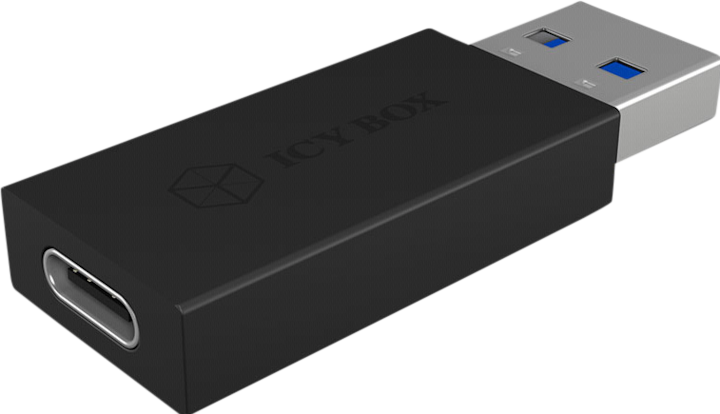 Actual product image Icy Box USB-A zu USB-C Adapter (USB-C, USB-A, 1.60 cm)