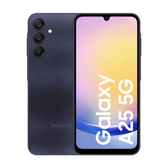 Actual product image Samsung Galaxy A25 (256 GB, Blue Black, 6.50", Hybrid Dual SIM, 5G)