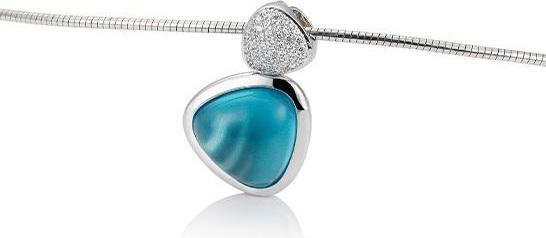 Immagine prodotto Breuning DEPENDANT - ED.TOP.DARK (SWISS BLUE)/Brill. 0,231 Ct. H/si (585, Oro)