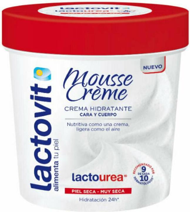 Produktbild Lactovit LACTO-UREA Mousse Creme Cara & Cuerpo (250 ml) (Körpercreme, 250 ml)