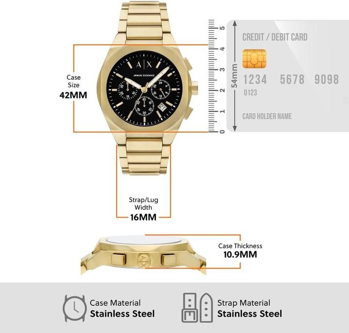 Produktbild Armani Exchange Chronograph (Chronograph, 42 mm)