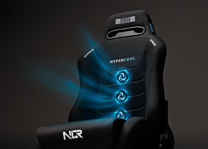Actual product image Next Level Racing NLR ERS3 HYPERCOOL Ventilated Sim Racing Seat ( Fabric & Mesh )