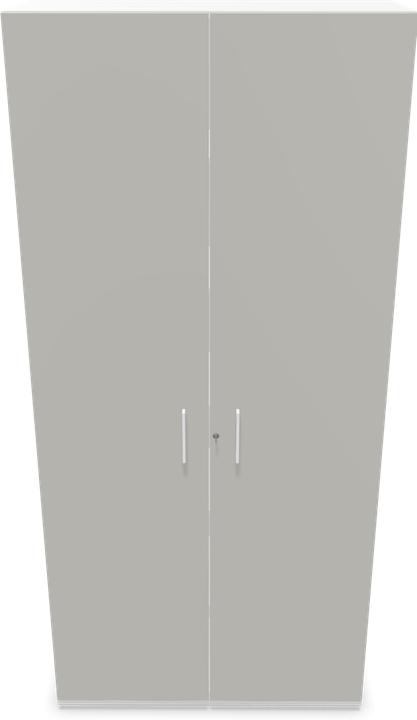 Actual product image Narbutas Choice hinged door cabinet (100 x 40 x 217 cm)