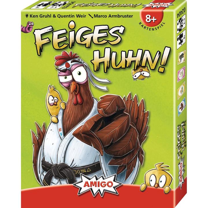 Produktbild Amigo Feiges Huhn! Kartenspiel (Deutsch, 2 - 5 Spieler)