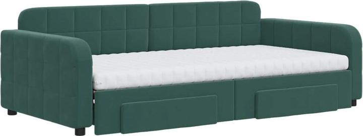 Dunkelgrün, Grün, Pfirsichrosa