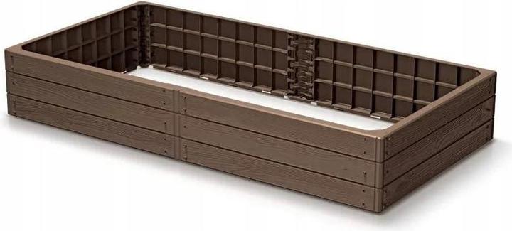 Prosperplast Houten palissade basis Bruin 75,6 cm X 25 cm (75.60 cm)