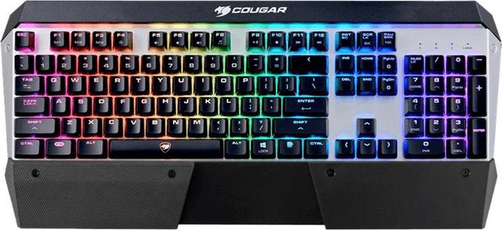 Actual product image Cougar Attack X3 RGB Gaming Keyboard, MX Red, DE Layout (DE, Cable)