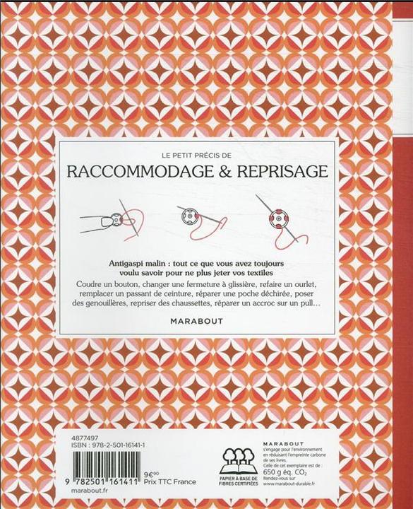 Image du produit Le petit précis de raccommodage & reprisage (Français, Bayard Marie-Noëlle, 2021)