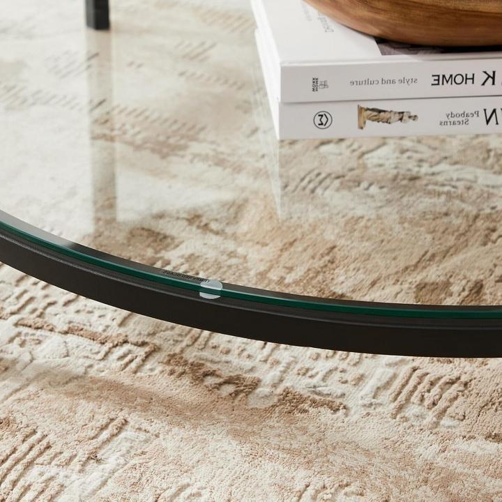 Actual product image Vasagle Couchtisch aus Marmor (80 x 80 x 44.50 cm)