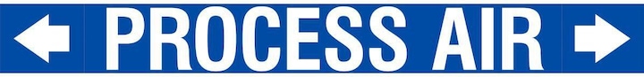 Produktbild Brady ASME - Rohrmarkierer - Process Air