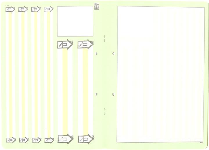 Produktbild Oxford Schreiblernheft A4 quer (A4, Liniert, Weicher Einband)