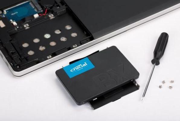 Actual product image Crucial BX500 (500 GB, 2.5")