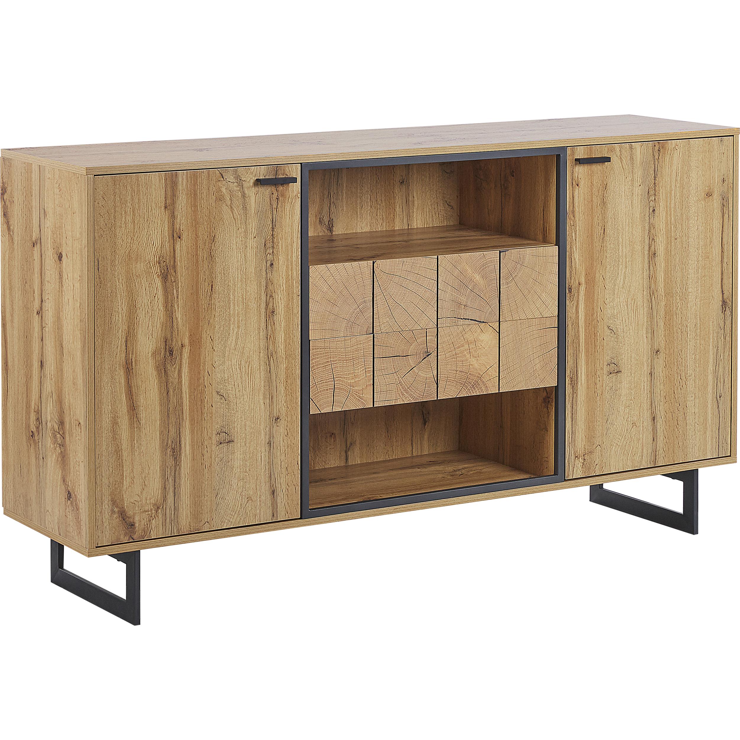 Beliani, Kommode + Sideboard, Boiso (158 x 40 x 89 cm)
