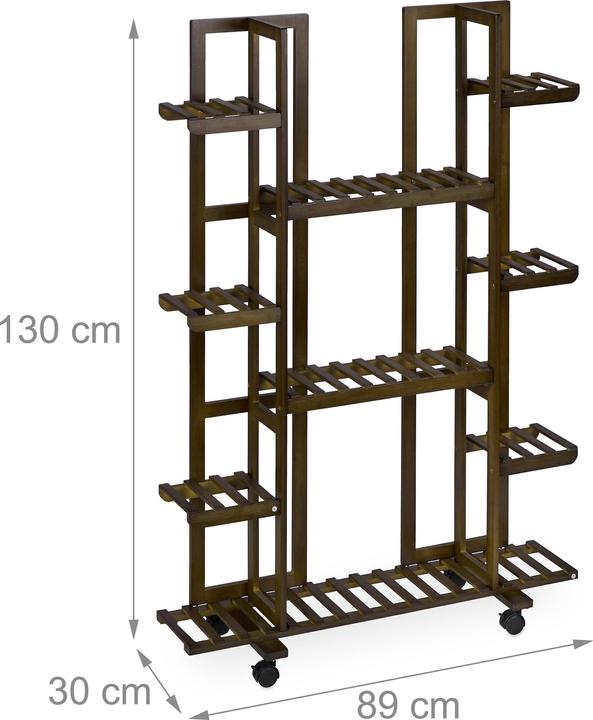 Actual product image Relaxdays Plant shelf