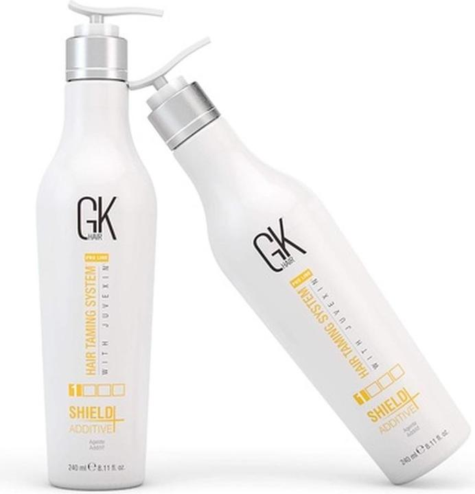 Produktbild Gk Hair Global Keratin Shield Additive+ Hair Treatment Damage Repair and Bond Creator Color and UV/U (240 ml)