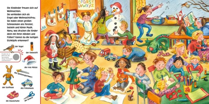 Image du produit Hör mal (Soundbuch): Wimmelbuch: Weihnachten (Marion Elitez, Allemand)