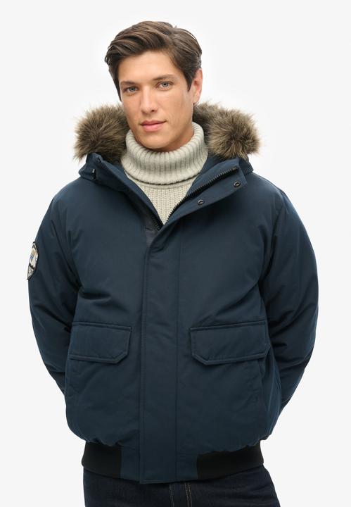 Produktbild Superdry Everest Bomberjacke mit Kunstfellbesatz (S)