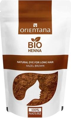 Productafbeelding Orientana Organische Henna Haarkleuring | Hazelnoot | 100% Vegan Natuurlijk Organisch Poeder Voor