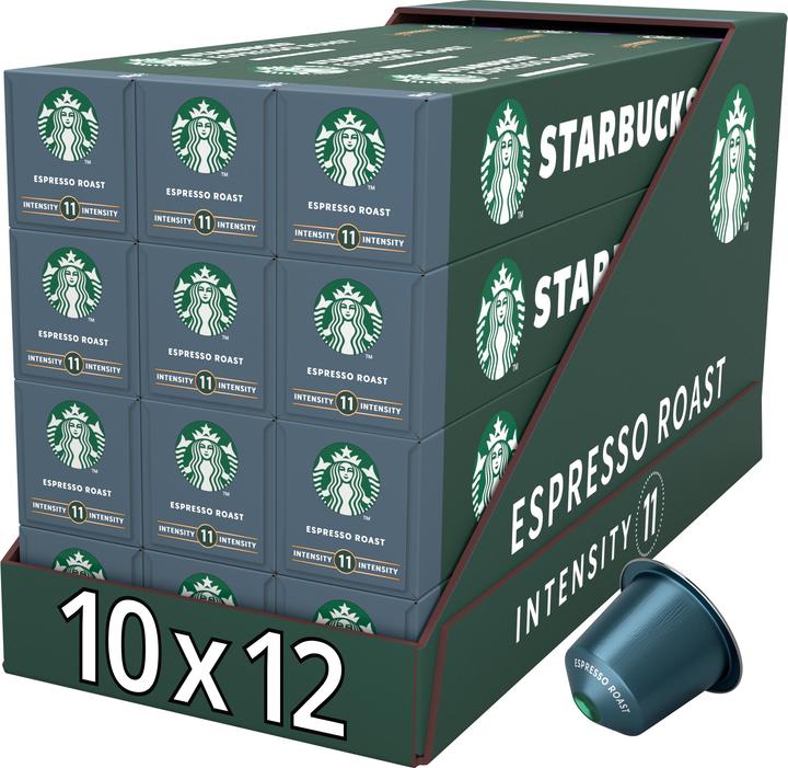 Image du produit Starbucks Espresso Roast (120 x Port.)