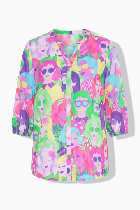 Actual product image Angel of Style Blouse, A-line, face pattern (54)