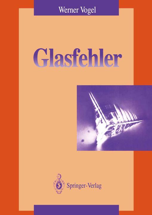 Produktbild Glasfehler (Deutsch, Werner Vogel, 2012)