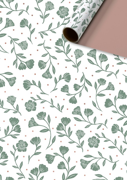 Green, White, Copper colour