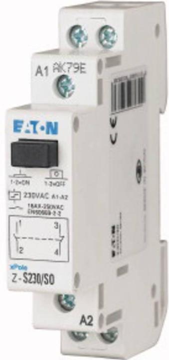 Actual product image Eaton Shock switch 230VAC/16A/1S+1O Z-S230/
