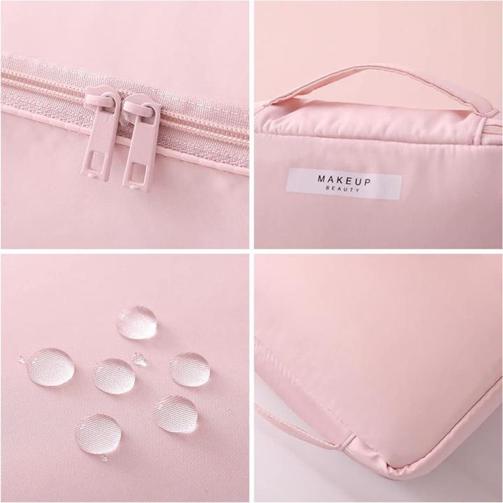 Produktbild Only-Bags.Store Kosmetiktasche, wasserdichte Schminktasche, Reise-Schminktasche, tragbare Schminktasche