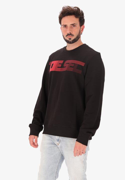 Actual product image Diesel Sweatshirt Herren Ombreux - Baumwolle & Polyester - Lässig (S)