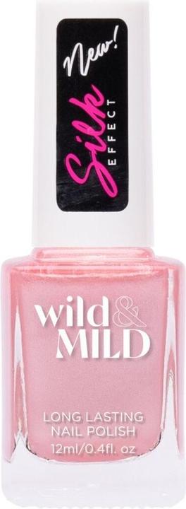 Wild & Mild Silk Effect Candy Floss Nail Polish 12ml (Candy Floss, Gel-Effekt Nagellack)
